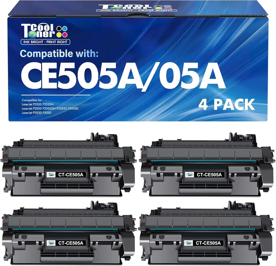 05A CE505A Toner Cartridge Black for HP LaserJet P2055dn P2035 P2030