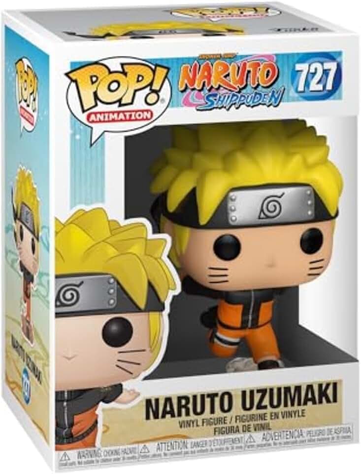 Funko Pop! Animation: Naruto - Naruto Uzumaki Running - Vinyl-Sammelfigur - Geschenkidee - Offizielle Handelswaren - Spielzeug Für Kinder und Erwachsene - Anime Fans - Modellfigur Für Sammler