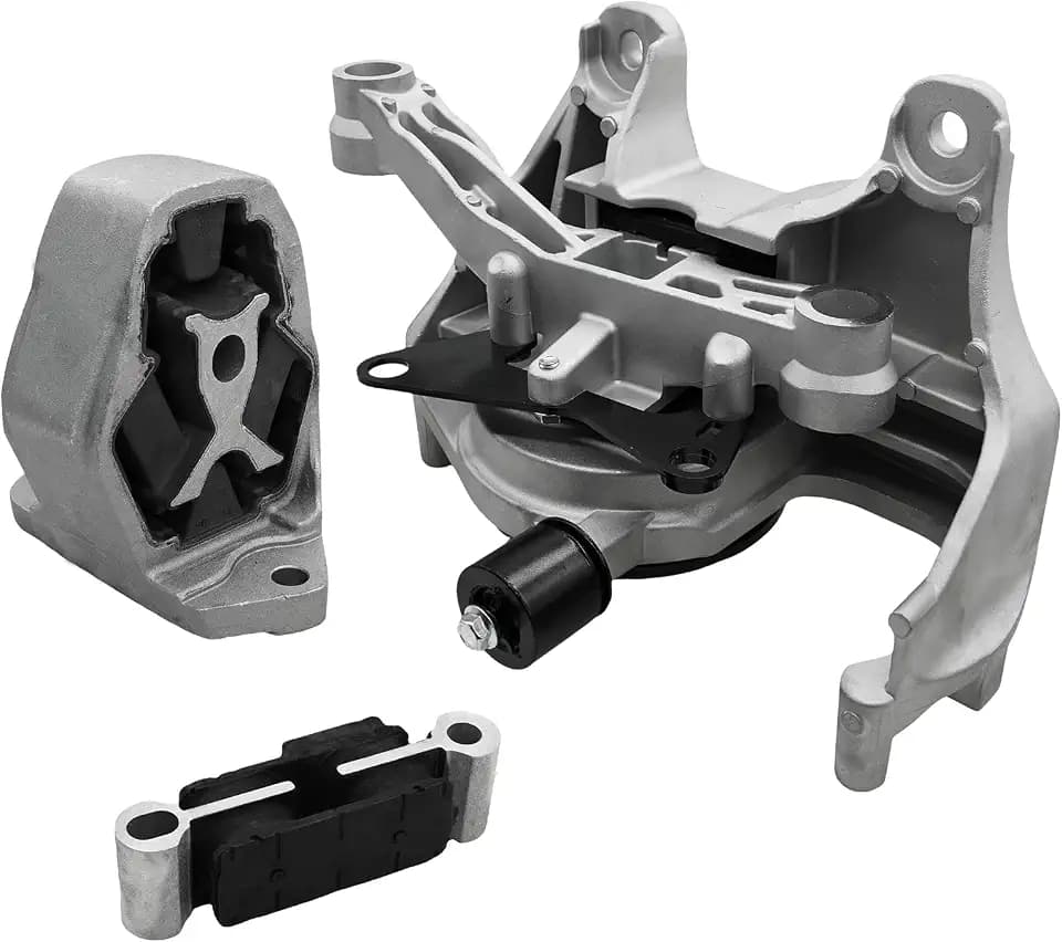 11220-6RC1A Engine Transmission Motor Mount Kit fit for Nissan Rogue 2021 - 2024 1.5L Automatic CVT Replace 11360-6RC0A 11360-6RC5B Rear Lower Torque Rod Strut Mount