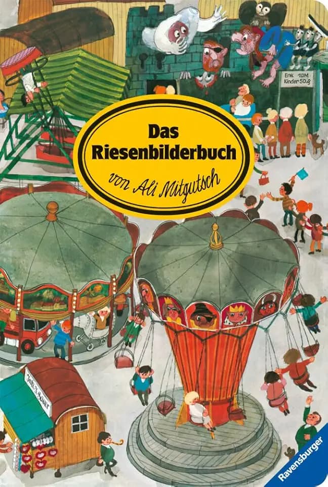 Das Riesenbilderbuch von Ali Mitgutsch (Deutsch)