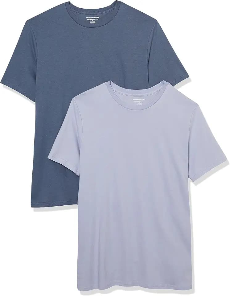 Amazon Essentials Men's Short-Sleeve Crewneck T-Shirts