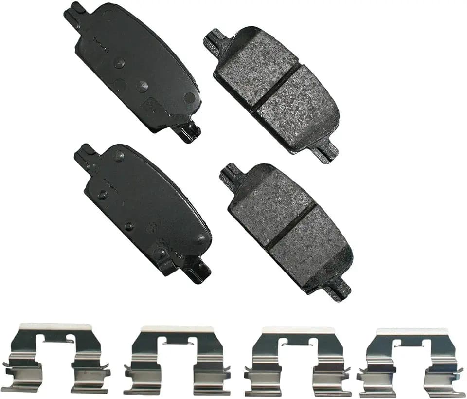 Akebono ACT1921 Proact Ultra Premium Ceramic Disc Brake Pad kit