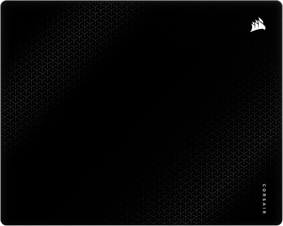 Corsair MM Glass Präzisions-Gaming-Mauspad – Large (500 x 400mm) – Schwarz