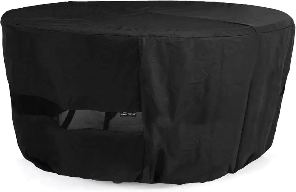 Covermates Classic Round Outdoor Patio Table Cover 42" Dia x 25" H