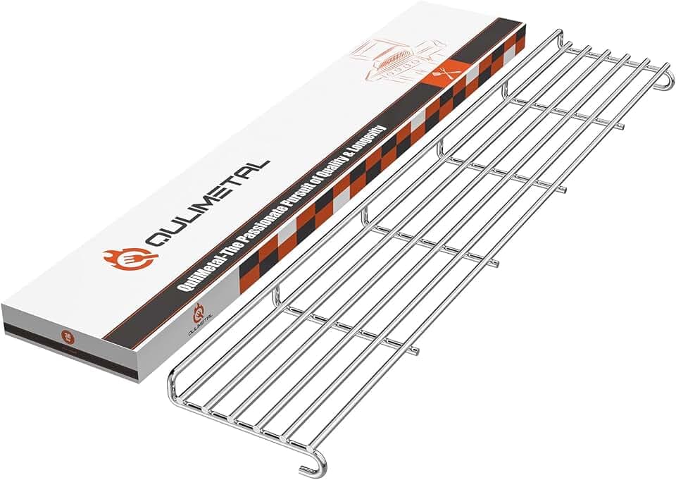 QuliMetal Grill Warming Rack for Weber GS4 Genesis II 400 Series Grills