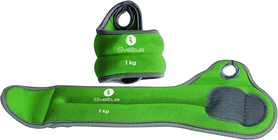 Sveltus Gewichtsmanschetten für Erwachsene, Unisex, Grün, Einheitsgröße