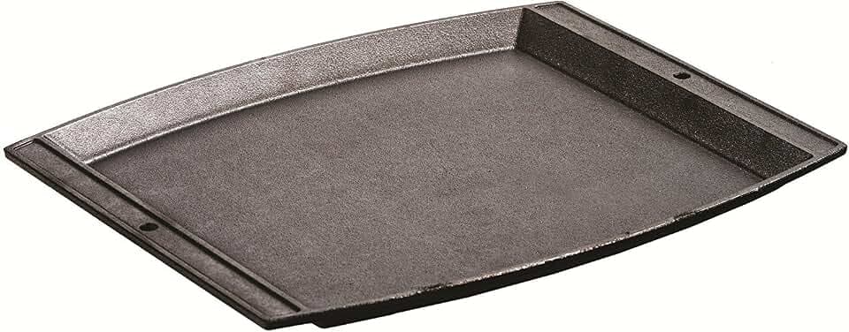 Lodge Pre-Seasoned Cast Iron Rectangular Griddle, 15 x 12.25 Inches