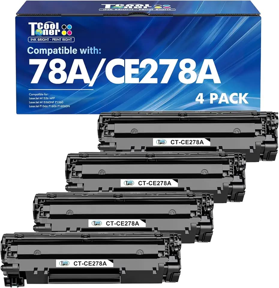 78A CE278A Black Toner Cartridge for HP LaserJet M1536dnf P1606dn P1566