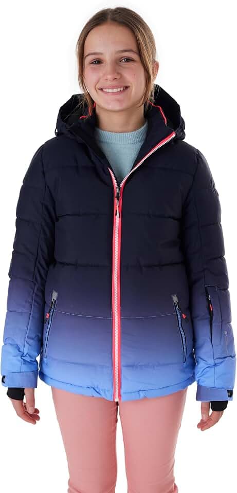 Killtec KSW 330 GRLS SKI QLTD JCKT Skijacke Mädchen dunkellila lila