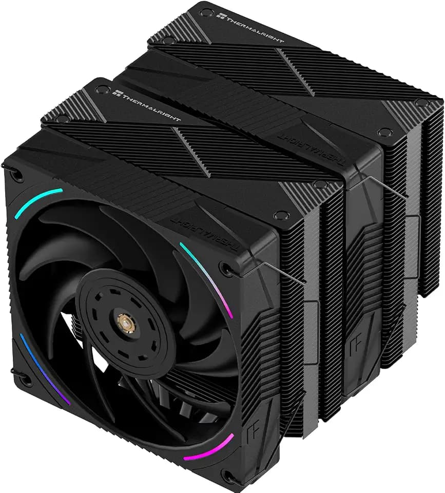 Thermalright Phantom Spirit 120 EVO CPU Luftkühler, 7 Heatpipes CPU-Kühler, Dual 120mm TL-K12 PWM Lüfter, AGHP 4.0 Technologie, S-FDB Lager, für AMD AM4 AM5/Intel 1851/1700/1150/1151/1200, PC-Kühler