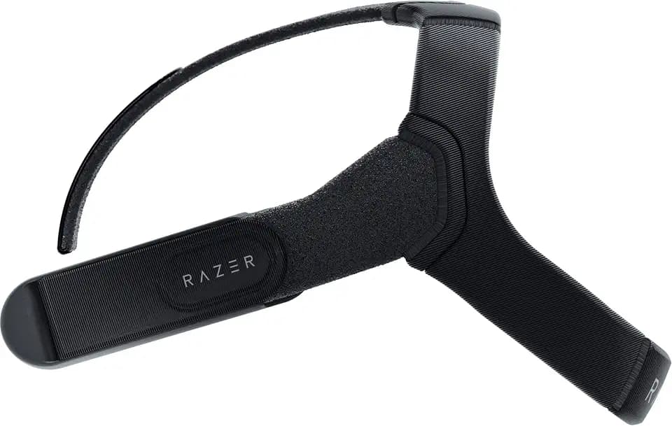 Razer Adjustable VR Head Strap System for Meta Quest 2: Designed for All Head Shapes - High-Performance Nylon Material - Soft, Adjustable Straps - Optimized Weight Distribution - Ergonomic Design