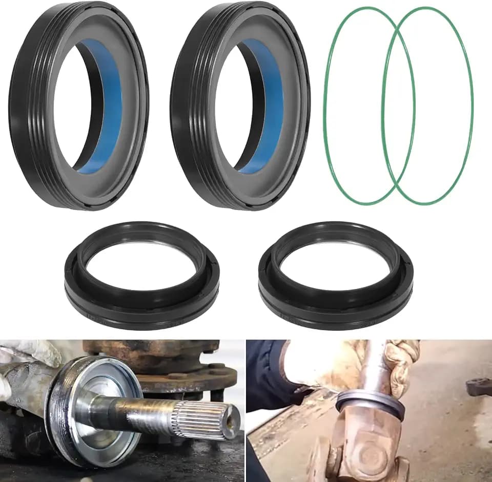 Front Axle Seals Kit For Ford Super Duty F250 F350 Dana 50 60 1998-2004
