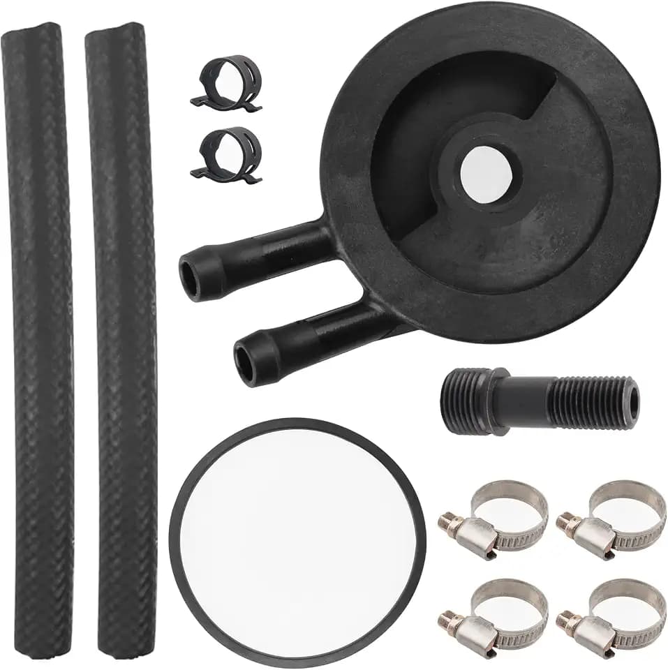 24 029 80-S Oil Filter Diverter Adapter With Drip Lip for Kohler ECV730 ECV740 ECV749 ECV650 PCV740 CH740 64607 64693 62648 64579 64720