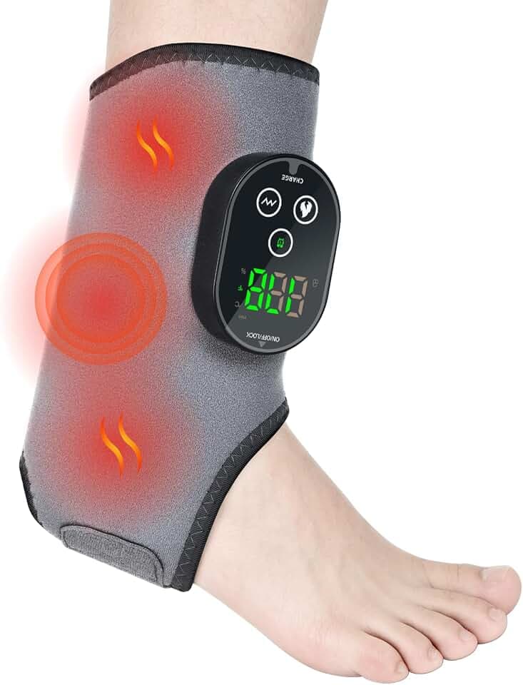 Fussmassagegerät, fußmassagegerät Elektrisch, 3-in-1 Kabellos Foot Massager
