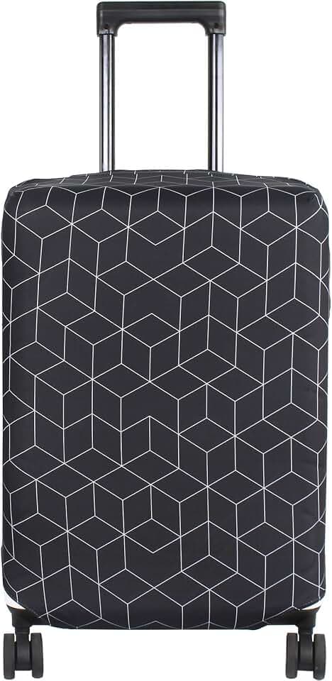 HYPER VENTURE Travel Luggage Cover Suitcase Protector Fits 27-30 Inch, L