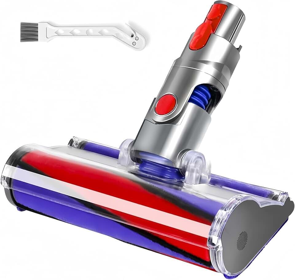 Softwalze Bodendüse für Dyson V7 V8 V10 V11 V15, Bürste Aufsatz Hartboden