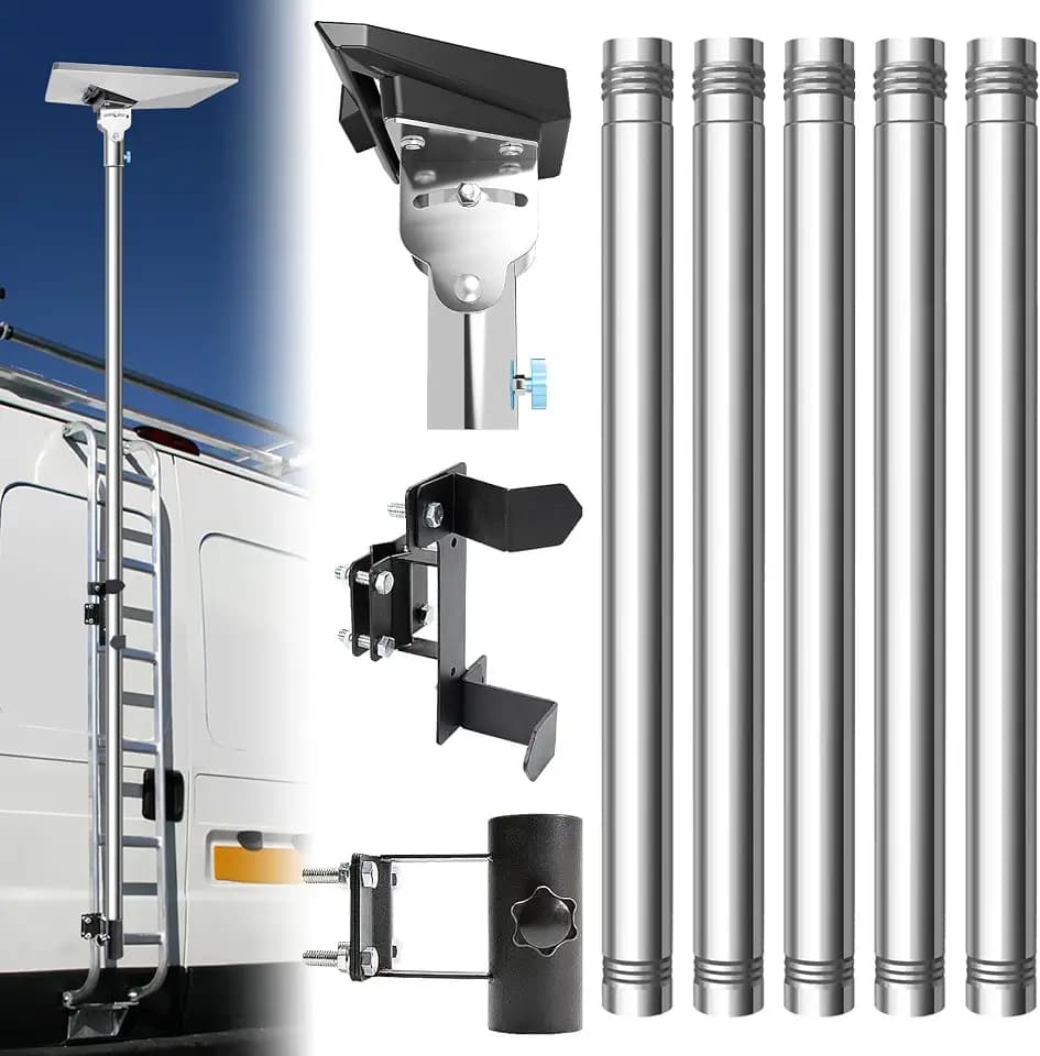 Starlink Mini Pole Mount, Starlink Mimi RV Ladder Pole Mount/Accessories