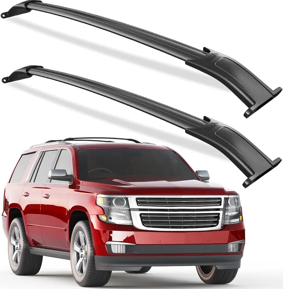 Roof Rack Cross Bars for 15-20 Chevy Tahoe & Suburban & Yukon & Escalade