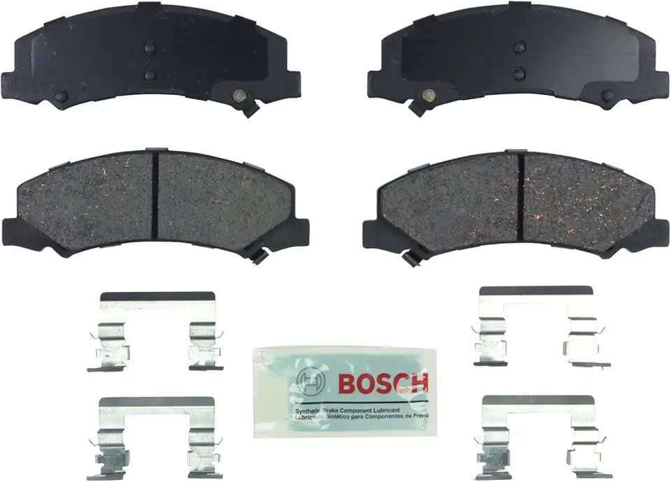 BOSCH BE1159H Blue Ceramic Disc Brake Pad Set with Hardware - Front