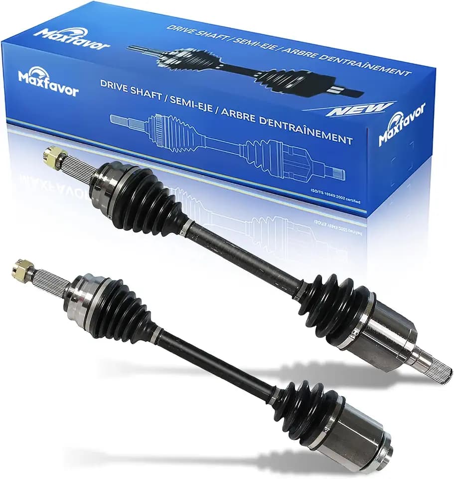 Maxfavor FWD CV Axle FWD fit for 2014 2015 2016 2017 Jeep Compass/Patriot