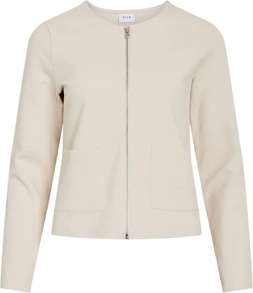 Vila Female Strickjacke VIGARDEN Reißverschluss | Cardigan