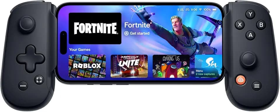 BACKBONE One Mobiler Gaming-Controller für das Android & iPhone 15/16 Series (USB-C) - 2nd Gen - Verwandeln Sie Ihr Handy in eine Spielekonsole - Spiele Xbox, Fortnite, Call of Duty, Roblox & mehr