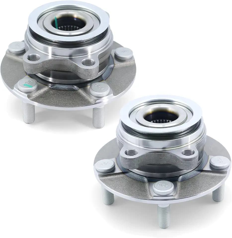 Front Wheel Bearing for Nissan Rogue 08-13 Select 14-15, W/ABS 5-Lug, 2 Pcs