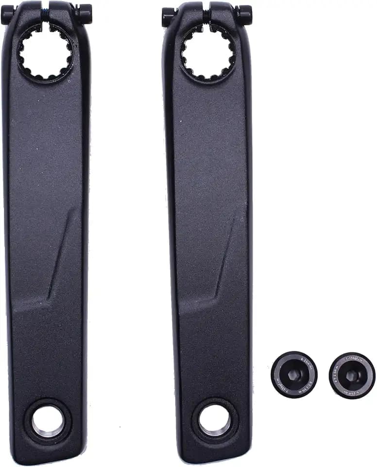 PROWHEEL Ebike BFG Crank Arm,152MM/160MM/165MM/170MM Forged Alloy 6061 T6 Electric Bicycle Crank Arm for BAFANG M800 M600 M510 M500 M420,Electric Bike,Motor Mid Mounted Motor