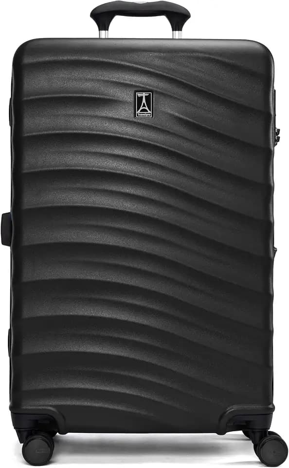 Travelpro Maxlite Air V2 Hardside Expandable Checked, Black, 25-Inch