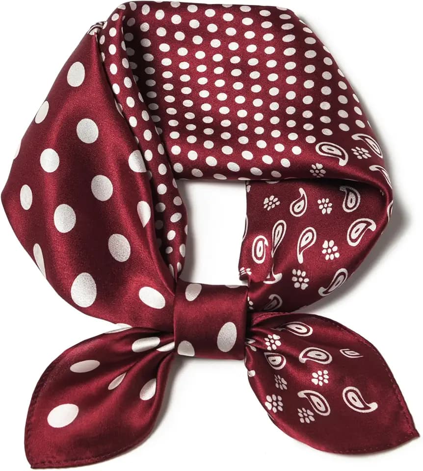 SHIROUYU Damen 27-inch Silk Square Scarf Schals (1er Pack)