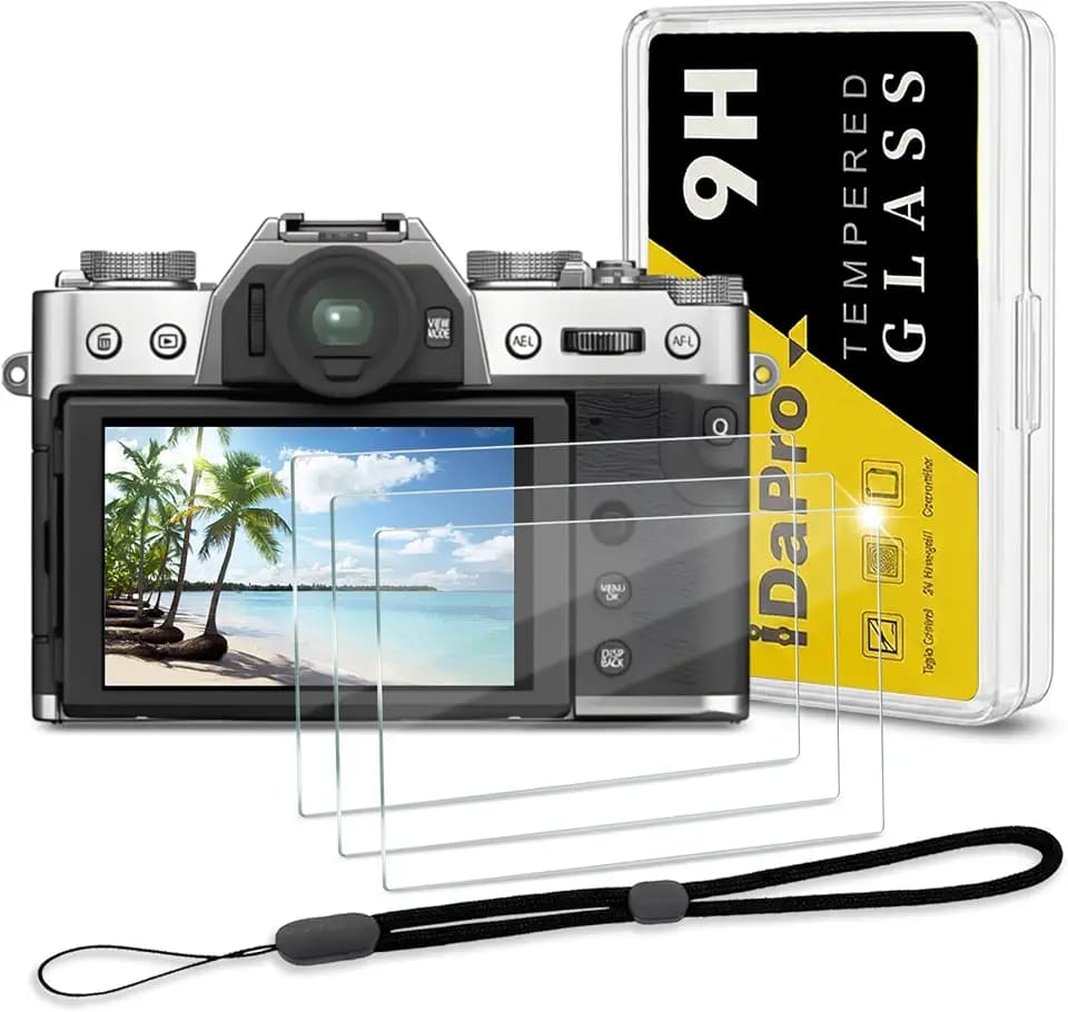 iDaPro Screen Protector for Fujifilm X-T30 III, 9H Tempered Glass