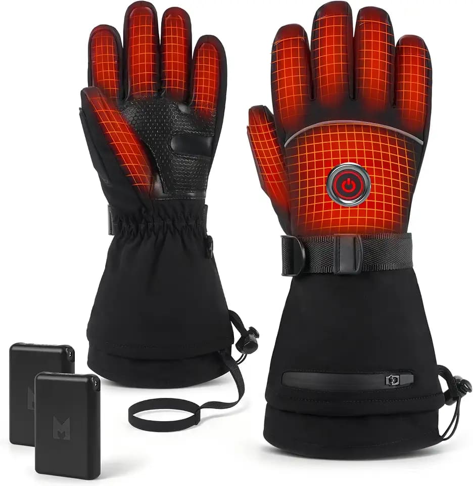 Rechargeable Heated Gloves for Men Women