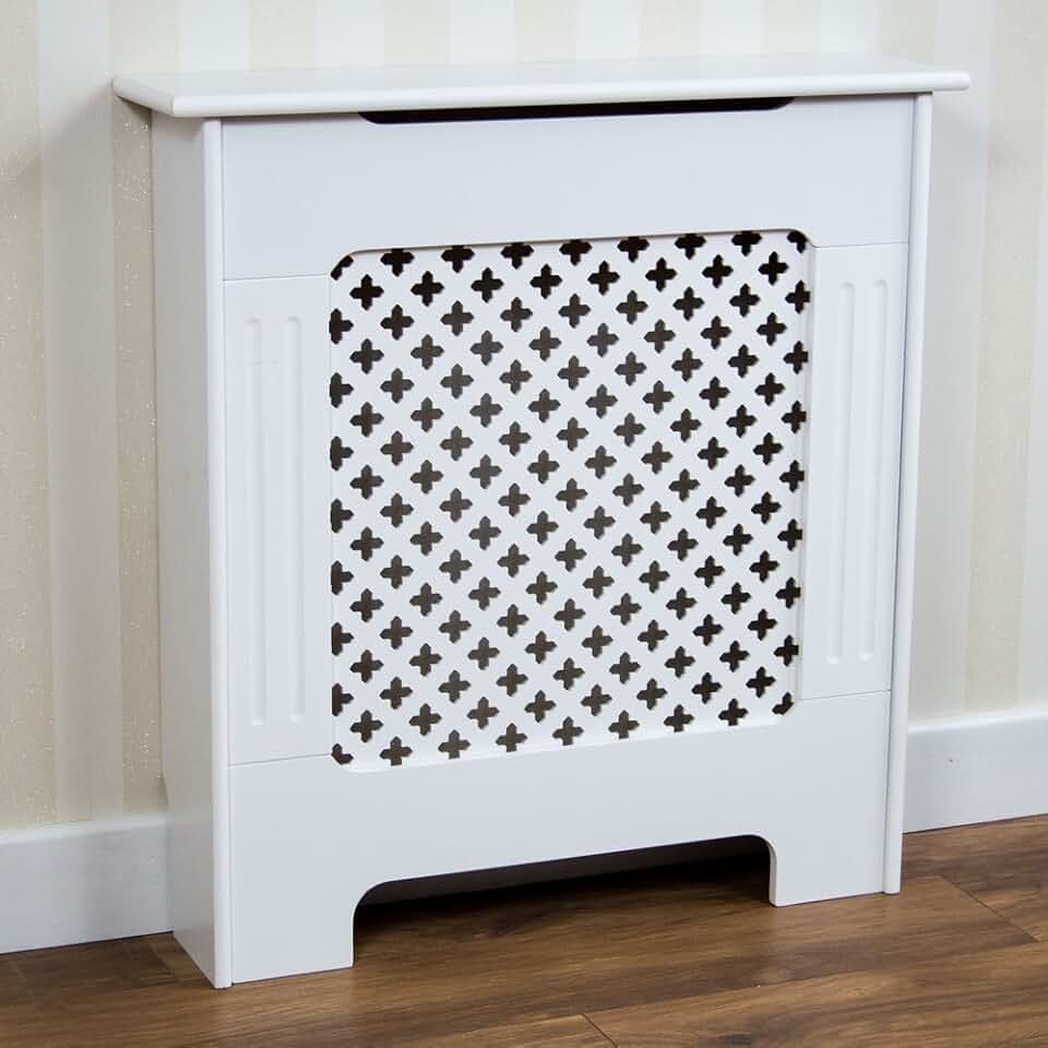 Oxford Heizkörperverkleidung, Weiß, Klein, Heizung, Mantel von Vida Designs