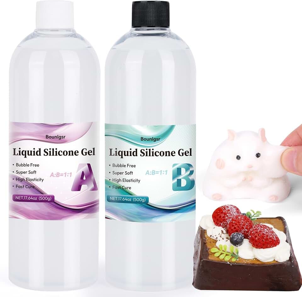 36oz Silicone Squishes Gel for Taba Squishes, Liquid Silicone Gel