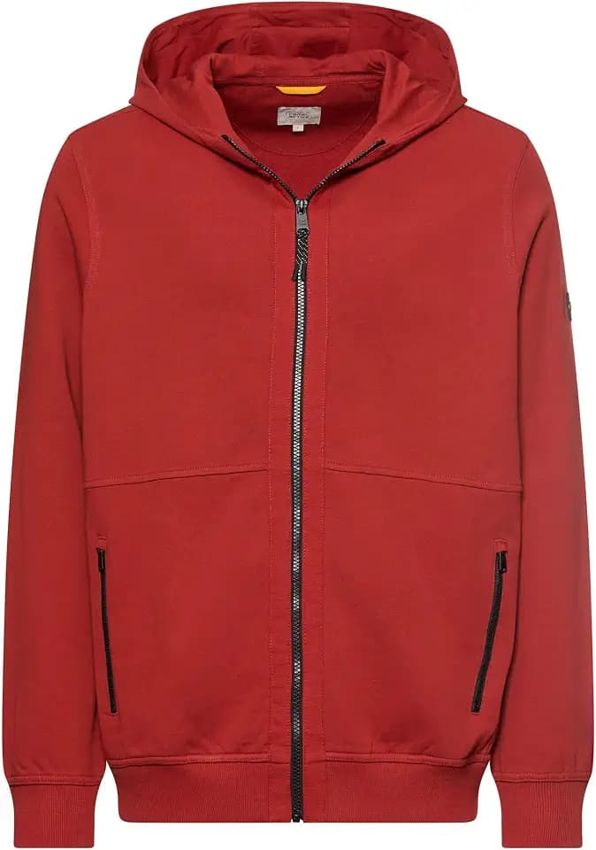 camel active Herren Sweatjacke mit Taschen