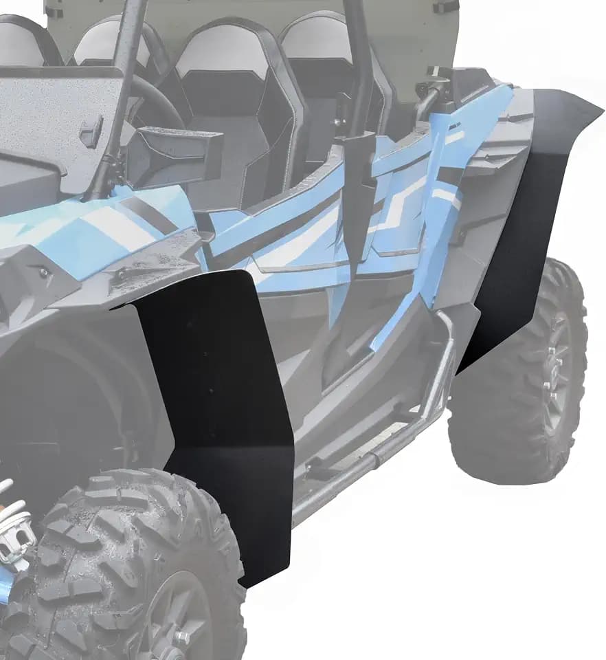 SAUTVS Mud Flaps for Polaris RZR XP 1000/XP Turbo/XP4 2014-2023