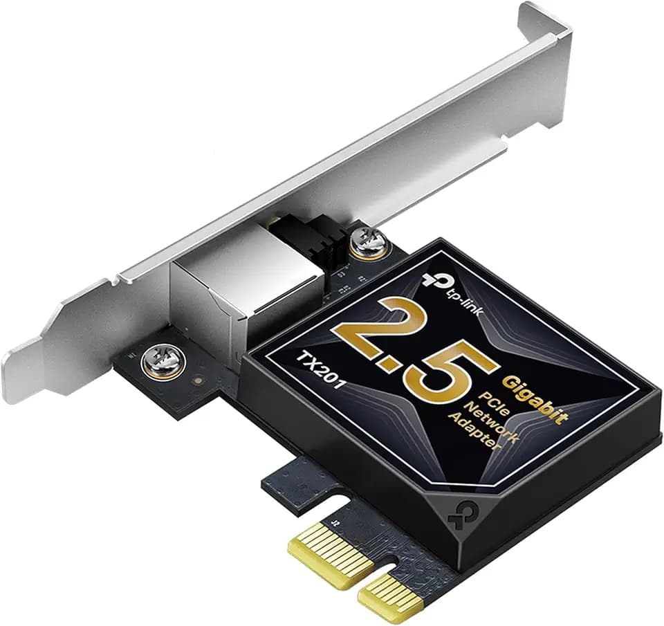 TP-Link TX201 2.5G PCIe Netzwerkkarte, kein WLAN, kompatibel mit Win11/10/8.1/8/7, Win Server 2022/2019/2016/2012R2/2012/2008 R2, Linux