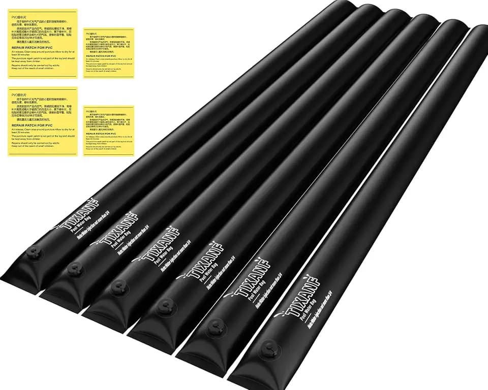 8.5 Ft Pool Water Bags,0.8mm Winter Water Tube (Double Layer 1.6mm),6 Pack