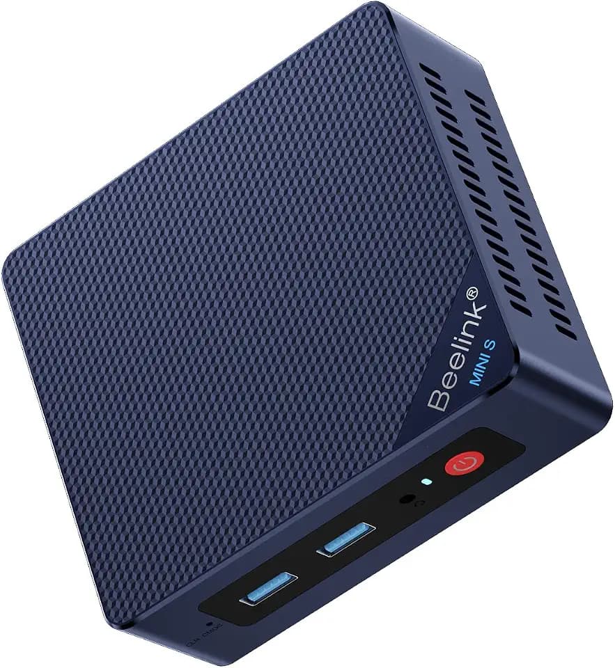 Beelink Mini PC, Mini S12 Intel N95 3.4GHz, 8GB DDR4 RAM 480GB SSD