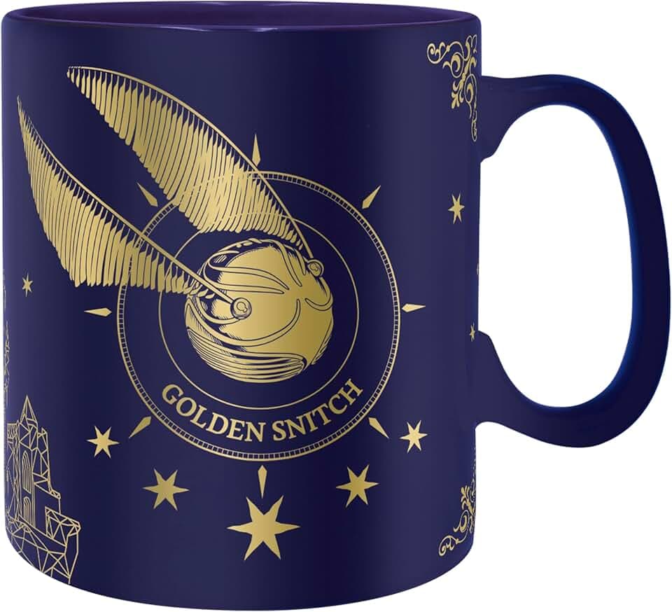 HARRY POTTER - Mug - 460 ml - Golden Snitch - cardboard box