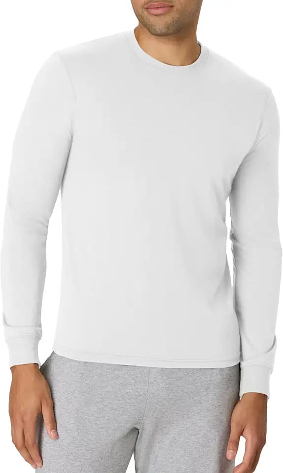 Hanes Men's Originals Long Sleeve T-Shirt, Lightweight Tri-Blend Jersey Tee for Men