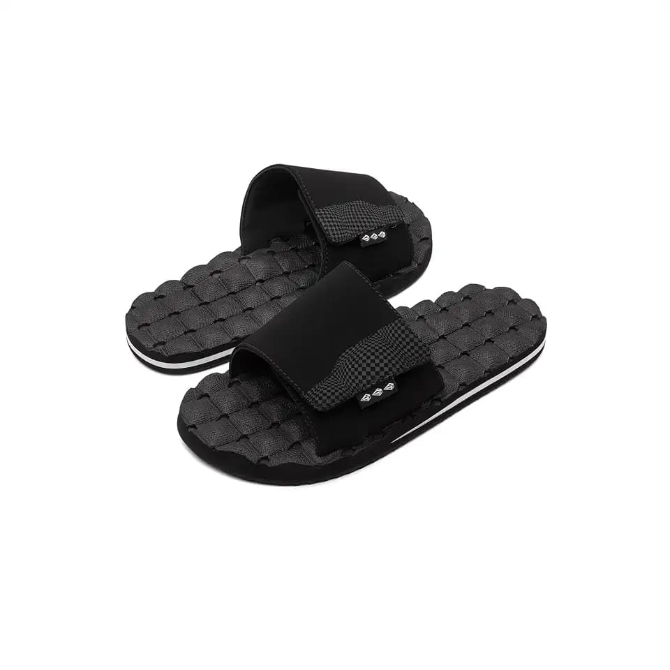 Volcom Men's Recliner Slide Sandals – Comfort Foam Footbed, Water-friendly Nubuck Strap Slides