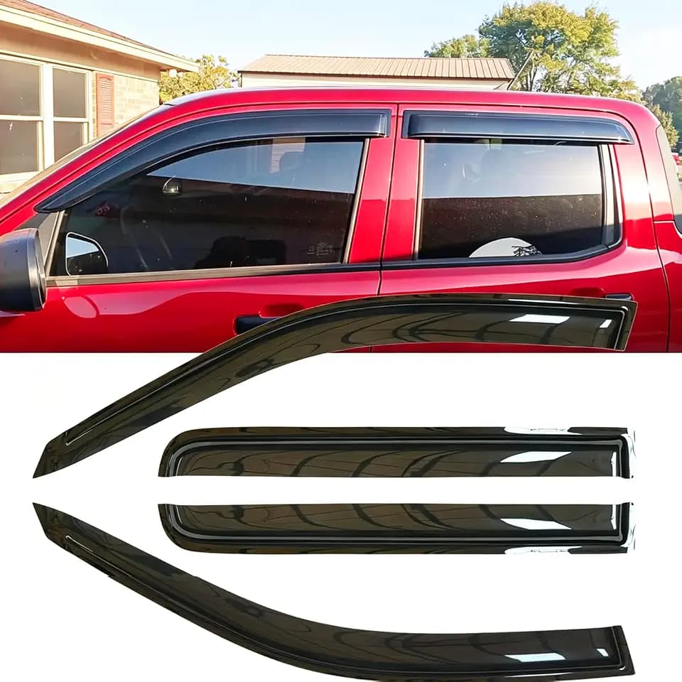 4pcs Original Side Window Wind Deflectors for 2022-2024 Ford Maverick 94182