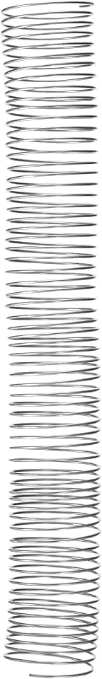 Fellowes ESP036 Spiralbindung, Metall, für Einband, 5:1, (59 Löcher), 36 mm 44 mm silber metallic