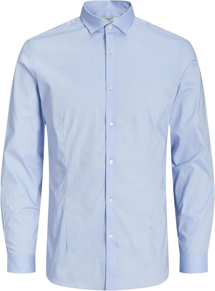 JACK & JONES Male Oberhemd Super Slim Fit Oberhemd