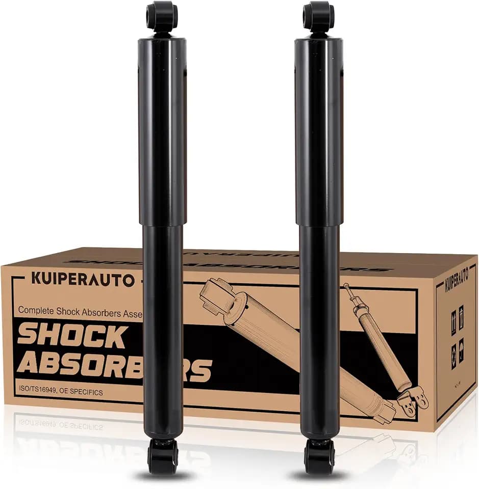 KUIPERAUTO Rear Complete Struts Coil Spring Assembly 37273 Compatible with 2005-2019 Nissan Frontier 2009-2012 Suzuki Equator Replacement Shock Absorbers