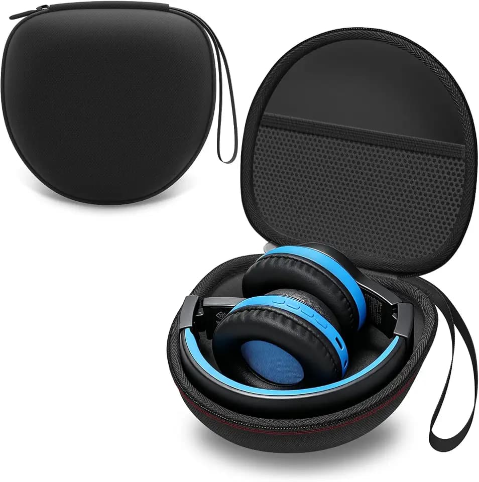 Kids Headphones Case for Folding Headphone, Black (Case Only)