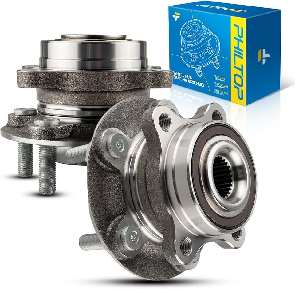 PHILTOP 512498 2 x Front/Rear Wheel Bearing Hub Assembly for Fusion, MKZ