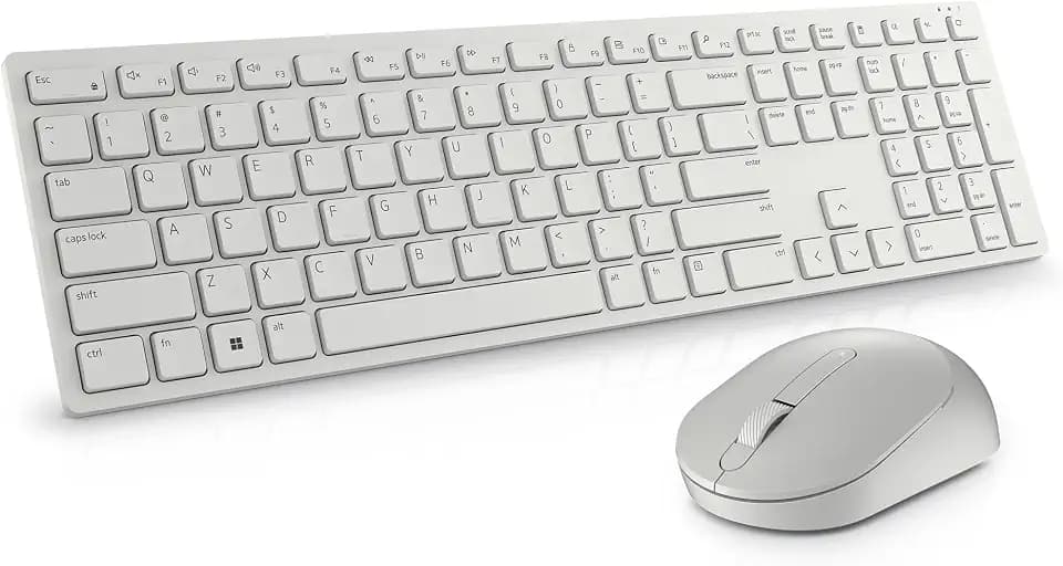 Dell KM5221W-WH-US Wireless Keyboard & Mouse