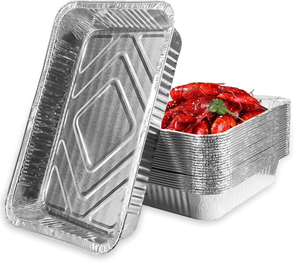 Aluschalen Groß Tropfschale 30 Stück Alu Grillschalen Aluschalen Grill